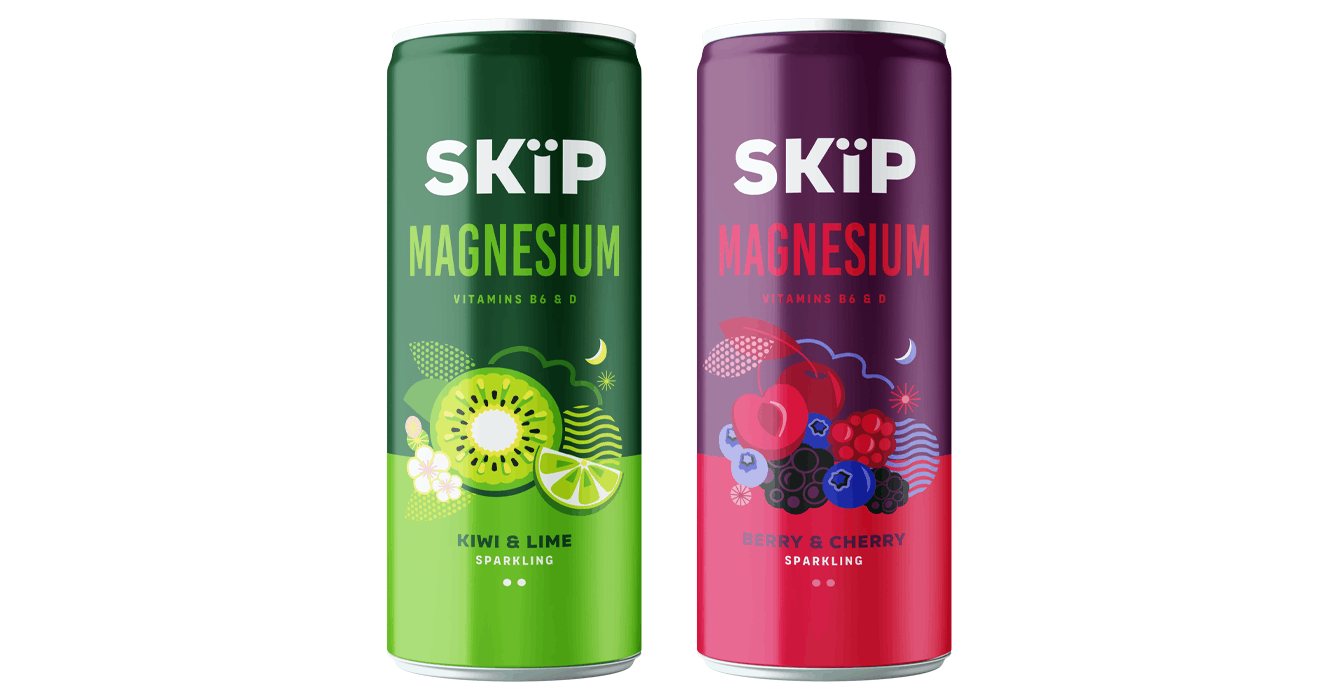 Skip launches its range of Magnesium drinks