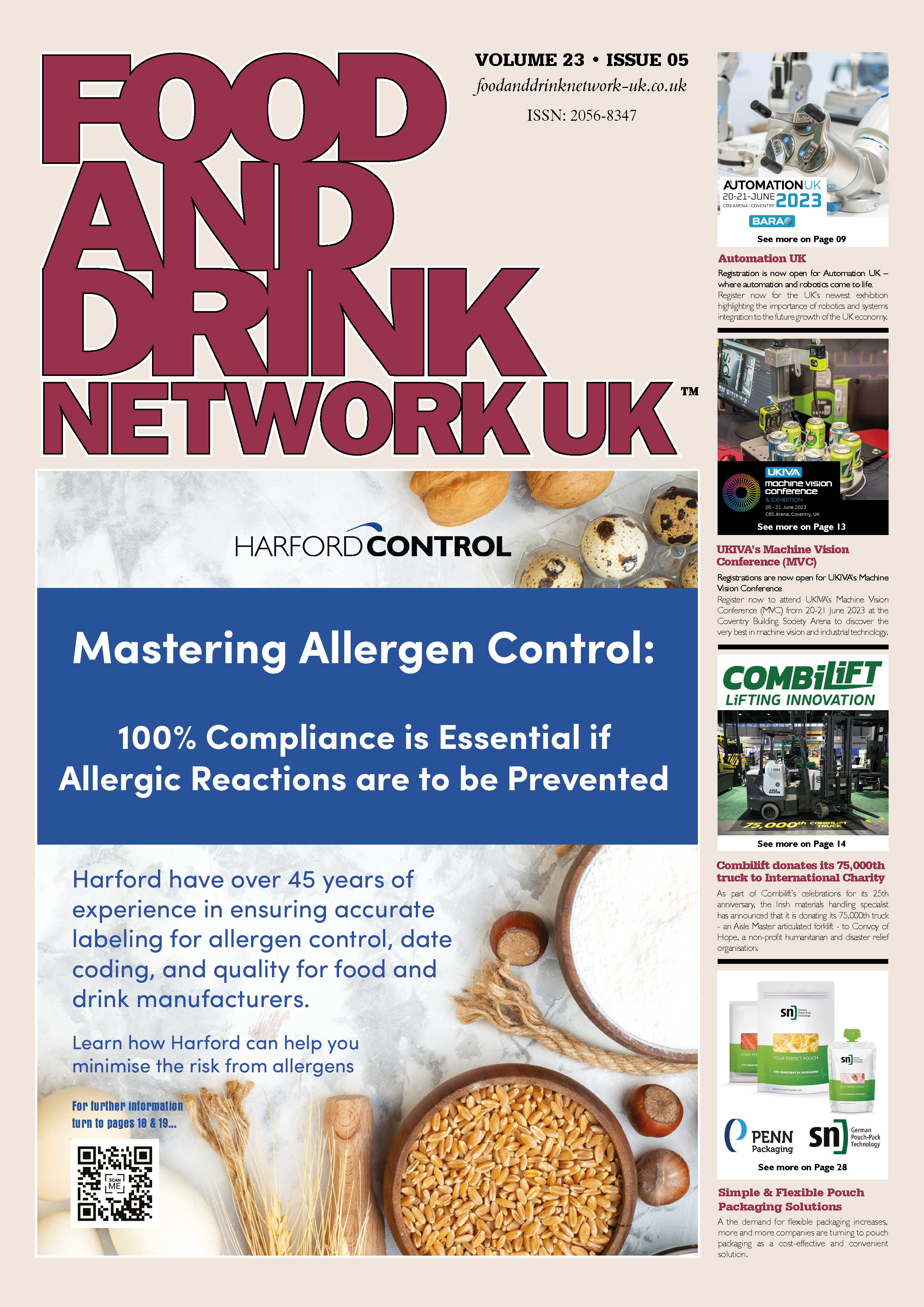 Food And Drink 23.05 Front Cover