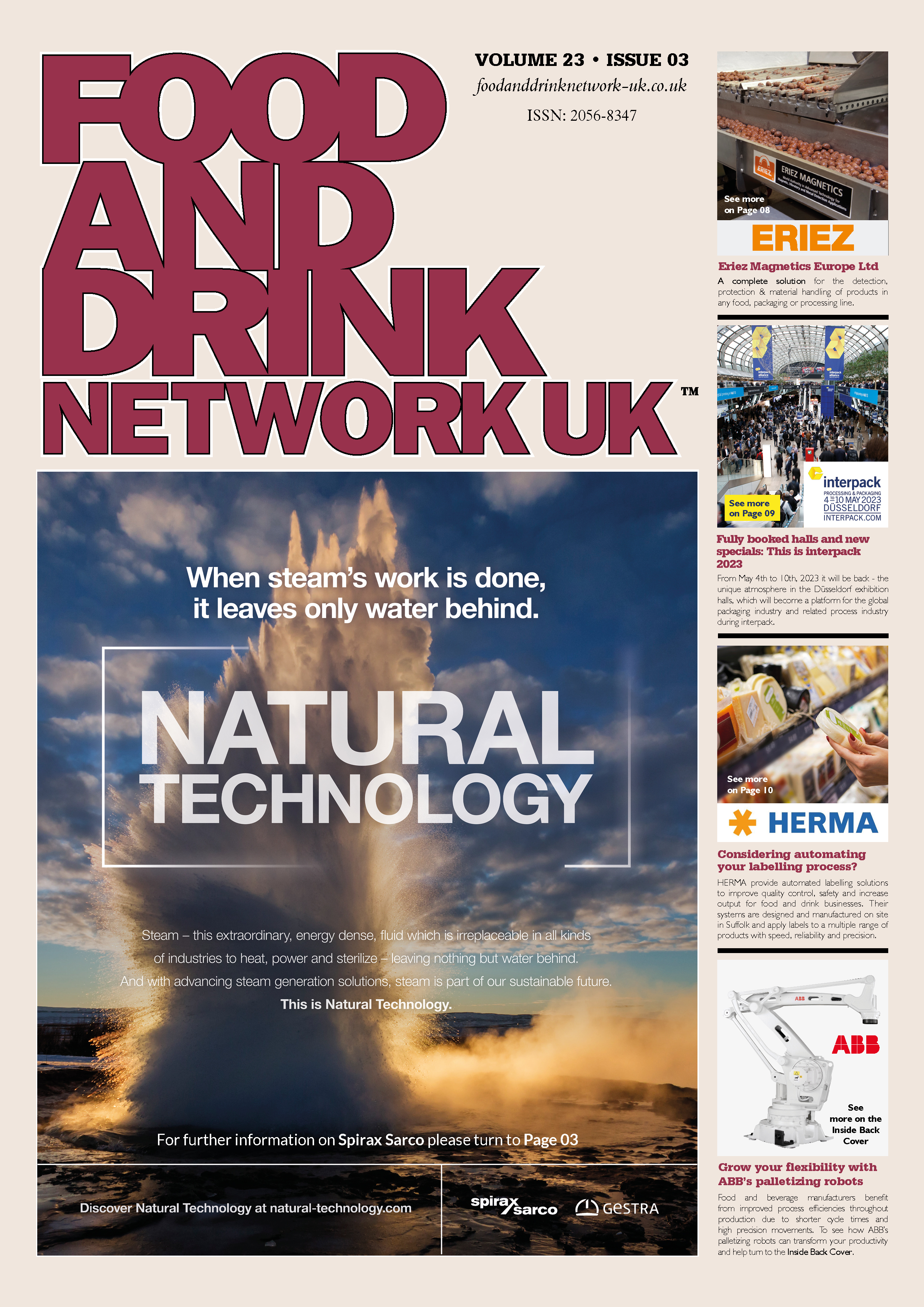 Food And Drink 23.03 Front Cover
