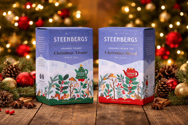 Steenbergs Gives Festive Tea Favourites A Christmas Makeover